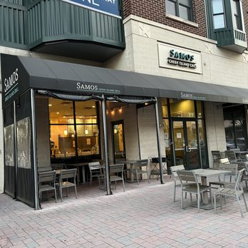 Samos Greek Island Grill - the outside of the restaurant - Greek Near Me - Baltimore, Maryland Samos Greek Island Grill - the outside of the restaurant - Greek Near Me - Baltimore, Maryland