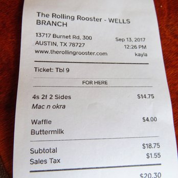 The Rolling Rooster - great service and food - Chicken Wings Near Me - Austin, Texas The Rolling Rooster - great service and food - Chicken Wings Near Me - Austin, Texas