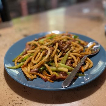 Bushi Bushi - Beef Pan fried Udon - Dim Sum Near Me - Dallas, Texas