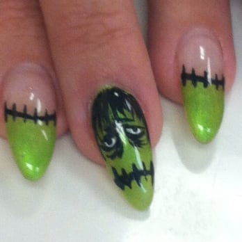 Nail Experts - #frankensteinstilettonails design by Tracy - Nail Salons Near Me - Saint Louis, Missouri Nail Experts - #frankensteinstilettonails design by Tracy - Nail Salons Near Me - Saint Louis, Missouri
