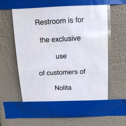 The place Supernatural sent me to for "public restrooms"!