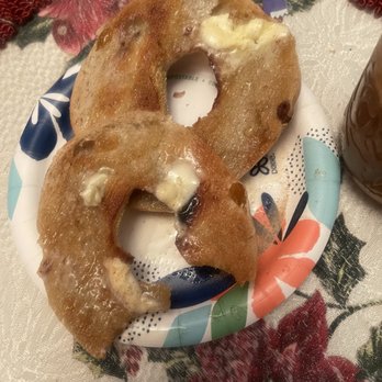 Life's A Bagel - Morning toasted Cinnamon bagel with butter. - Delis Near Me - Las Vegas, Nevada