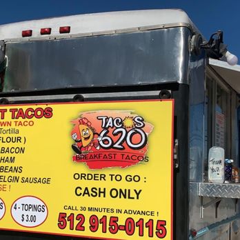 Tacos 620 - a taco truck parked on the side of the road - Food Trucks Near Me