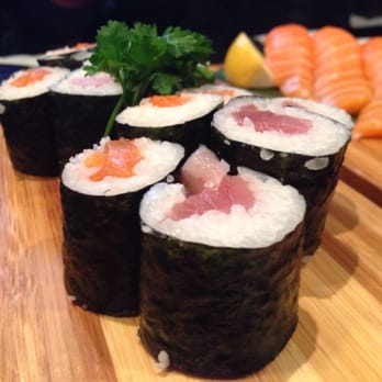 Sushi Kimu - a variety of sushi on a cutting board - Japanese Near Me - Calgary, Alberta Sushi Kimu - a variety of sushi on a cutting board - Japanese Near Me - Calgary, Alberta