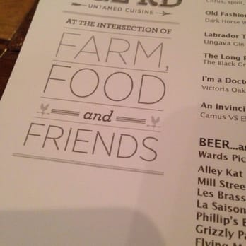 RGE RD - Liquor menus - Canadian (New) Near Me - Edmonton, Alberta