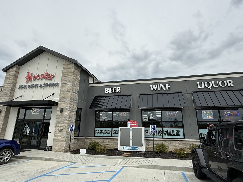 Hoosier Fine Wine & Spirits Logo