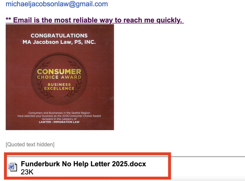 Michael A Jacobson, PS - immigration attorney in Seattle, WA