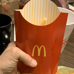 McDonald's - The Large Fry I ordered.