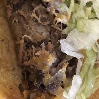 Alberto's Mexican Food - This was the best out of the two tacos. And it was slightly less horrible. - Mexican Near Me - Corona, California