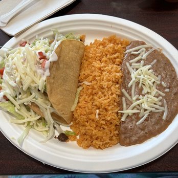 Taqueria El Mexicano - 2 Crunchy Carne Asada Taco Plate - Mexican Near Me - Modesto, California Taqueria El Mexicano - 2 Crunchy Carne Asada Taco Plate - Mexican Near Me - Modesto, California