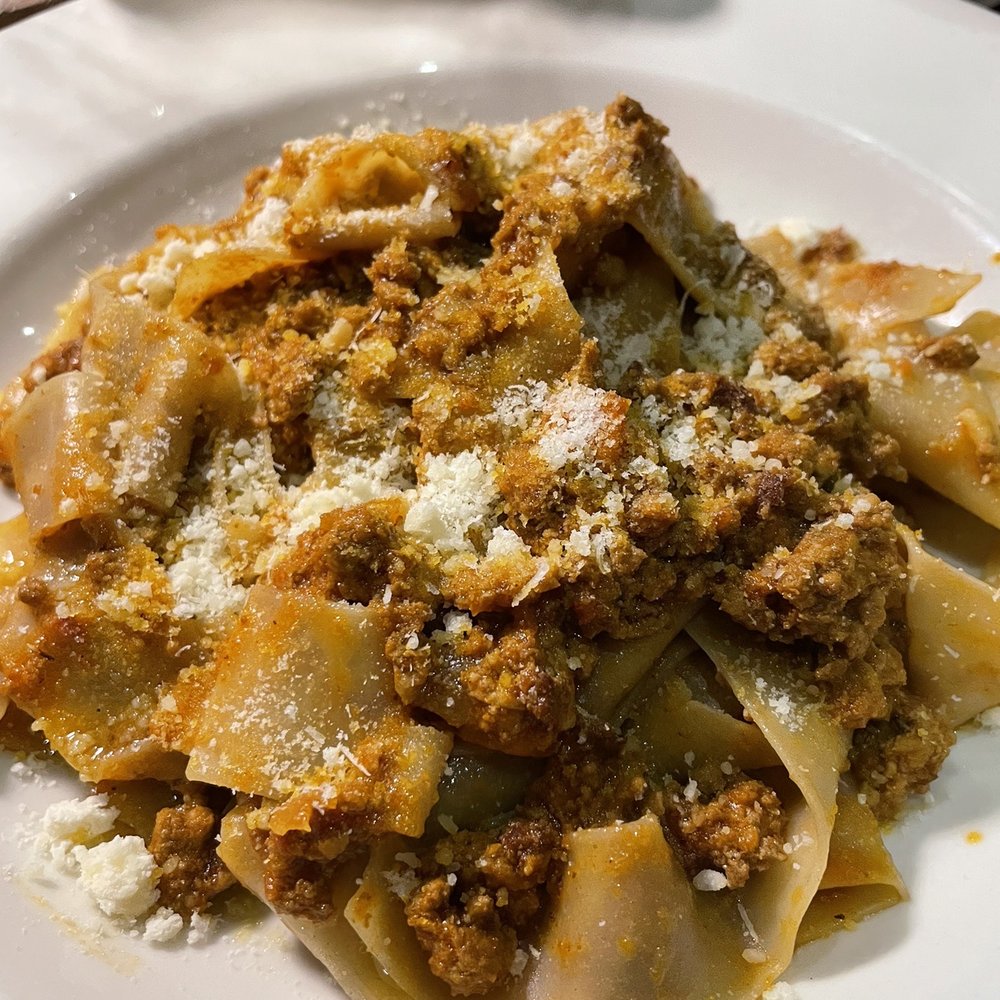 Maccheroni Republic - Pappardelle con Ragu di Agnello - Italian Near Me - Los Angeles, California Maccheroni Republic - Pappardelle con Ragu di Agnello - Italian Near Me - Los Angeles, California