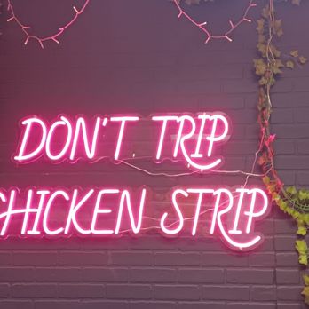 Habibi's Hot Chicken - Like the sign says don't trip eat the strips - Chicken Shop Near Me - Glendora, California Habibi's Hot Chicken - Like the sign says don't trip eat the strips - Chicken Shop Near Me - Glendora, California
