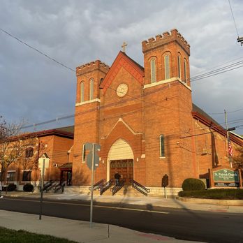St Patrick Catholic Church - Church view at sunset - Churches Near Me - Columbus, Ohio St Patrick Catholic Church - Church view at sunset - Churches Near Me - Columbus, Ohio