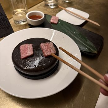 Uchiko Denver - Wagyu Hot Rock - Japanese Near Me - Denver, Colorado