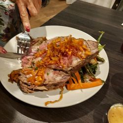 Venezia Restaurant & Bar - Very decent cut of beef,very well cooked to specs.Hadda be 3/4 in thick if nor better