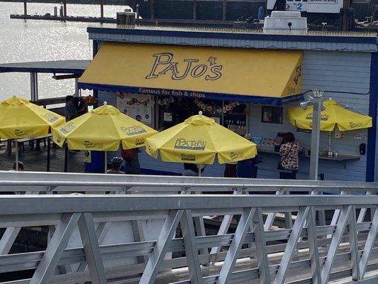 Pajo's Fish & Chips at Steveston Wharf by null
