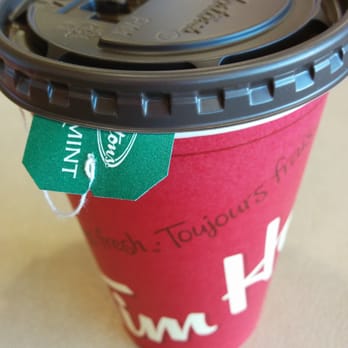 Tim Hortons - Delicious black mint tea :) - Delis Near Me - Kingston, Ontario