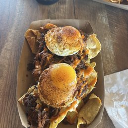 Pork bulgogi nachos