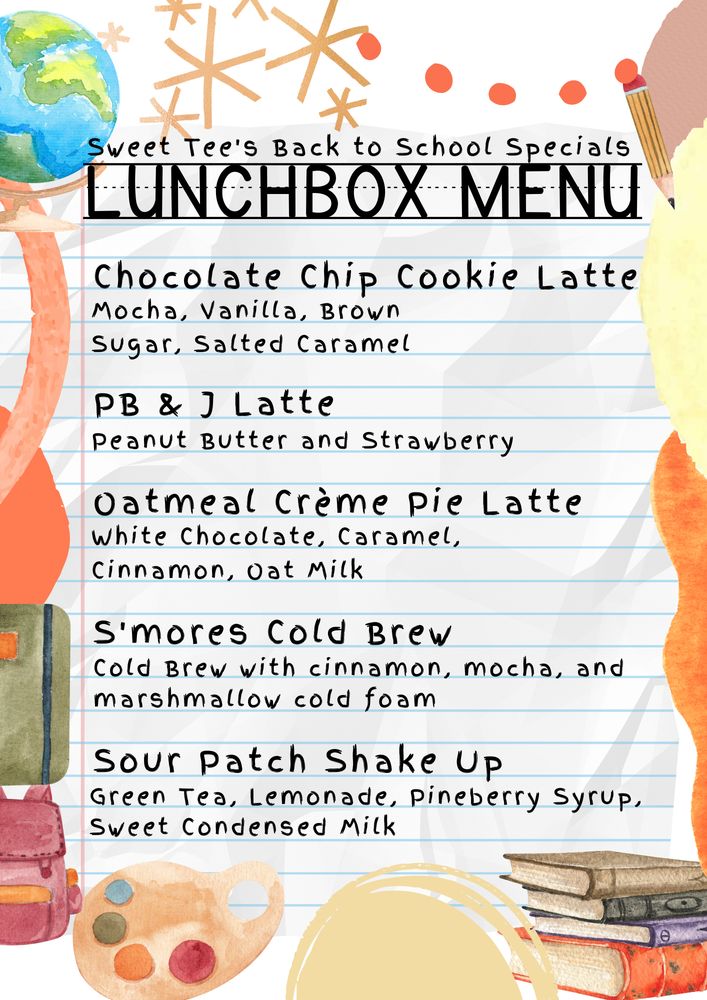 SWEET TEE’S CAFE DOWNTOWN OLATHE LIBRARY Updated September 2024 13