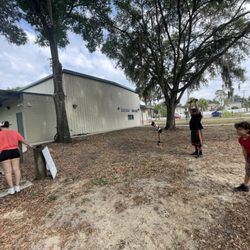 Group Training Session With PullUp Fitness Personal Trainer.