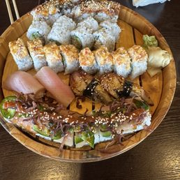 The sushi The sushi