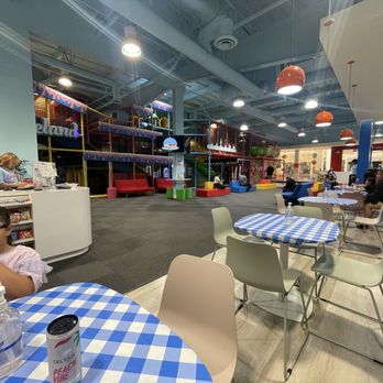 Candeeland - Inside with tables to snack at - Indoor Playcenter Near Me - Downey, California Candeeland - Inside with tables to snack at - Indoor Playcenter Near Me - Downey, California