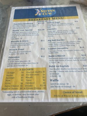 Menu photo 2 Sippin Cow Bluffton, SC Menu photo 2 Sippin Cow Bluffton, SC