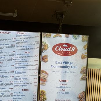 Cloud 9 Deli - Delis Near Me - San Diego, California