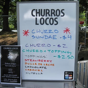 Churros Locos - Menu - Desserts Near Me