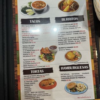 Taco Parilla - Menu - Mexican Near Me - San Antonio, Texas Taco Parilla - Menu - Mexican Near Me - San Antonio, Texas
