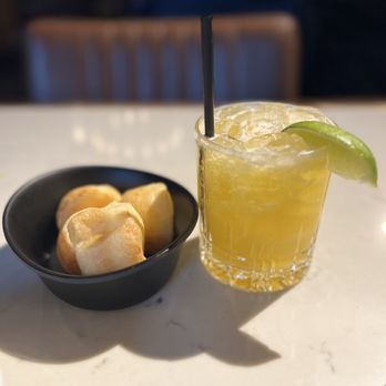 Fogo de Chão - Passionate Caipirinha and cheese bread - Brazilian Near Me - Elmhurst, New York