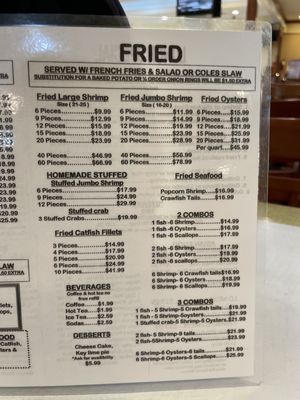 Menu photo 6 Bayside Seafood Restaurant Victoria, TX Menu photo 6 Bayside Seafood Restaurant Victoria, TX