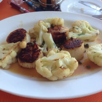 Fish Restaurant - Scallops and cauliflower - Seafood Near Me - Naples, Florida Fish Restaurant - Scallops and cauliflower - Seafood Near Me - Naples, Florida