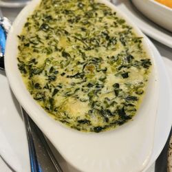 Gallagher’s Restaurant on Front Street - Creamed spinach