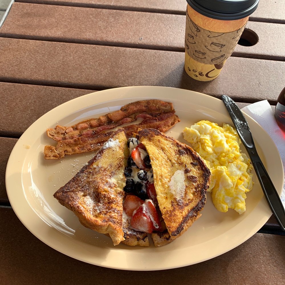 Bread & Butter - French toast special. 10.90. Bacon pre-cooked. Add 3.00 for a coffee - New American Near Me - El Segundo, California Bread & Butter - French toast special. 10.90. Bacon pre-cooked. Add 3.00 for a coffee - New American Near Me - El Segundo, California