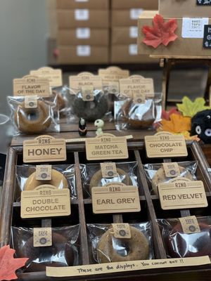 RING Baked Tofu Donuts by null