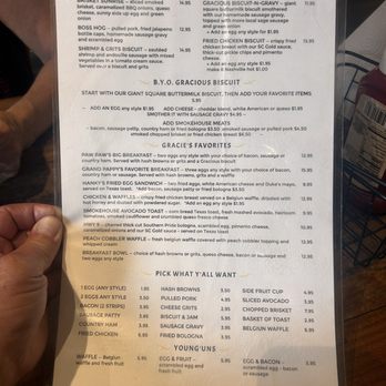 Gracious Pig Smokehouse - Menu as of 9/21/25 - Barbeque Near Me - Surfside Beach, South Carolina
