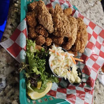 Grumpy Gary’s - Fish n chip with crispy tots!!! - American Near Me - Dania Beach, Florida