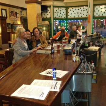 Pint and Platter - Nice long wooden bar with large HD TVs. - Irish Near Me - Cripple Creek, Colorado Pint and Platter - Nice long wooden bar with large HD TVs. - Irish Near Me - Cripple Creek, Colorado