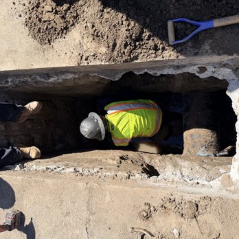 All Clear Plumbing & Rooter - Performing a sewer repair with SDR 35 PVC pipe - Plumbing Near Me All Clear Plumbing & Rooter - Performing a sewer repair with SDR 35 PVC pipe - Plumbing Near Me
