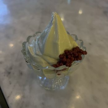 Lutie’s - Pistachio Matcha Soft Serve. - Modern European Near Me - Austin, Texas Lutie’s - Pistachio Matcha Soft Serve. - Modern European Near Me - Austin, Texas