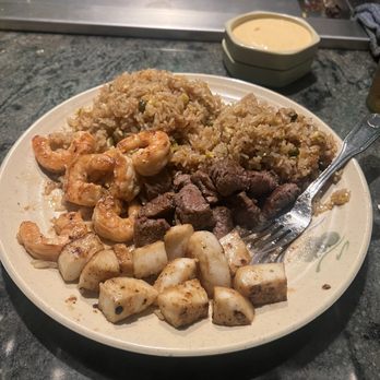 Wasabi - Garlic fried rice, shrimp, steak, and calamari - Japanese Near Me - Elk Grove, California Wasabi - Garlic fried rice, shrimp, steak, and calamari - Japanese Near Me - Elk Grove, California