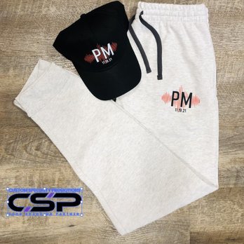 Custom Specialty Promotions - MITZVAH GIVEAWAYS - JOGGER PANTS AND CAPS - Marketing Near Me - Northbrook, Illinois