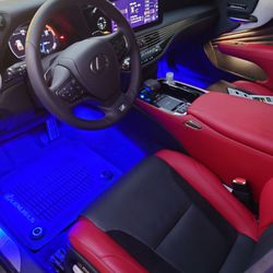inMobile Formerly Soundwerks - App controlled LED Lighting Installed in Lexus