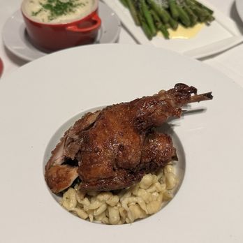 Restaurant R'evolution - Rabbit confit - Cajun/Creole Near Me - New Orleans, Louisiana Restaurant R'evolution - Rabbit confit - Cajun/Creole Near Me - New Orleans, Louisiana