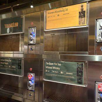 Traveler - vending machine shot - Asian Fusion Near Me - New York, New York