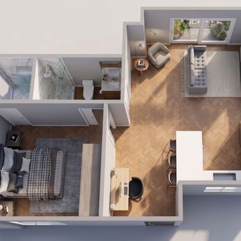 Black Arrow Construction - Floor Plan designed for an ADU-Garage conversion - General Contractors Near Me Black Arrow Construction - Floor Plan designed for an ADU-Garage conversion - General Contractors Near Me
