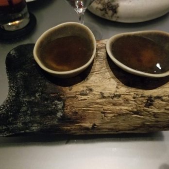 Alinea - Wood (dessert): beverage with 15th century Central American origins. - New American Near Me - Chicago, Illinois