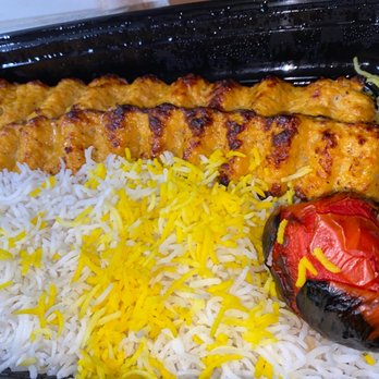 Javan Restaurant - Chicken Kobideh with Steam Basmati Rice - Persian/Iranian Near Me - Los Angeles, California Javan Restaurant - Chicken Kobideh with Steam Basmati Rice - Persian/Iranian Near Me - Los Angeles, California