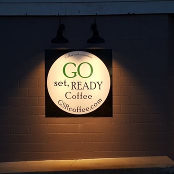Go Set Ready Coffee - a sign for go set ready coffee - Coffee Roasteries Near Me - Benson, Minnesota Go Set Ready Coffee - a sign for go set ready coffee - Coffee Roasteries Near Me - Benson, Minnesota